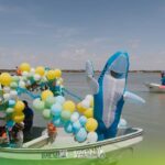 El alcalde Beto Granados encabeza el tradicional desfile de lanchas en el Festival del Pescador 2025